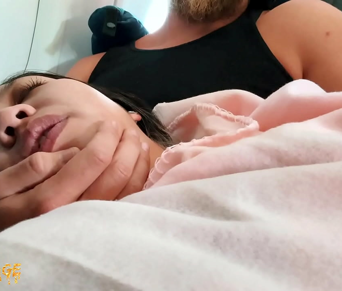 Revealing the Mile-High Hookup ~ Public Fingering with a Sexy Asian on an Airplane