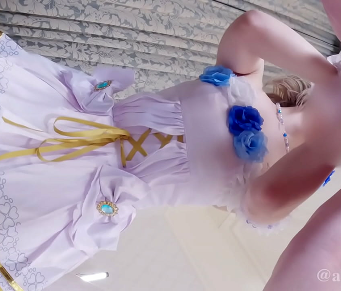 Unveiling the Alluring Beauty of Japanese Idol Cosplayer in Wedding Dress Costumes
