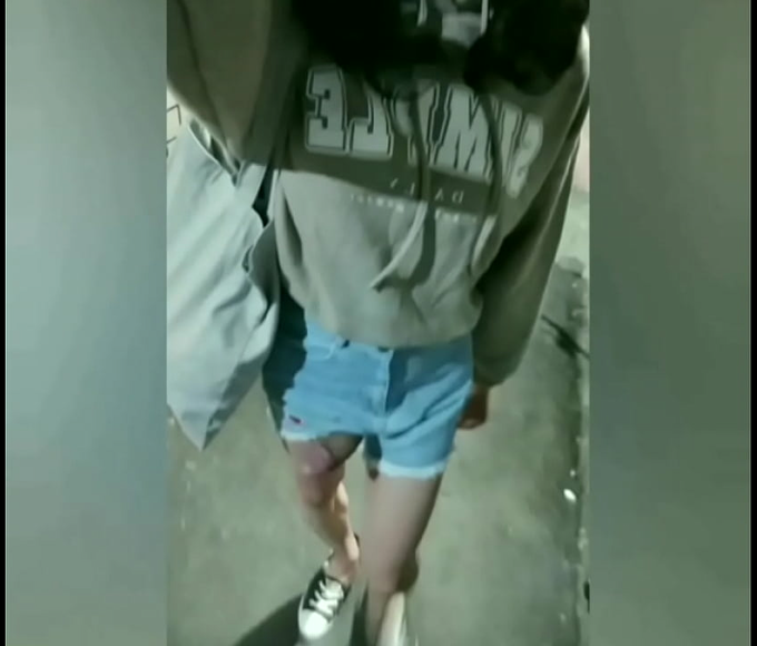 Wild and Randy - Explosive Public Masturbation with an Erupted Ejaculation