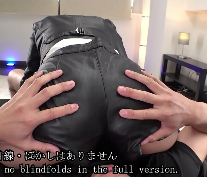 JAV Beauties in Leather ~ Luscious Amateur Girls in Rider Suits and Short Leather Pants Give Mouth-Fucking