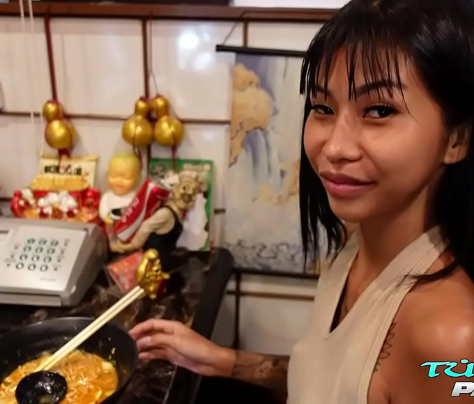 Thai Beauty Pikka's Sensual Return for More Voluptuous White Cock