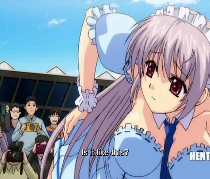 Revealing cosplay outfit exposes Lewd Girl's hidden desires - Naughty hentai video