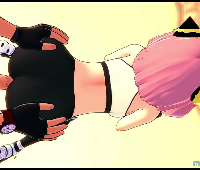 JAV Goddess Anya in Seductive Workout Gear for Spy Family Roleplay