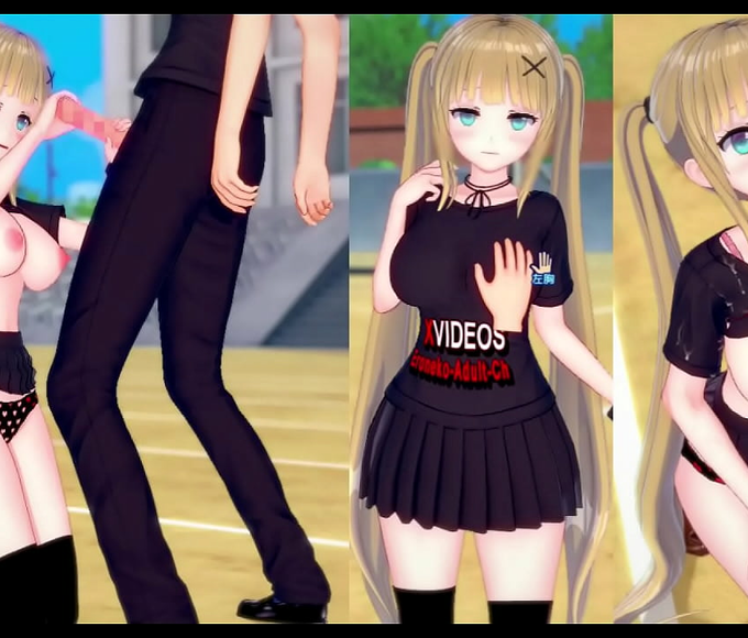 Jav Alert: Blonde Jk Eleanor's Bursting Tits Get Tossed Around In 3dcg Erotic Animation Video!