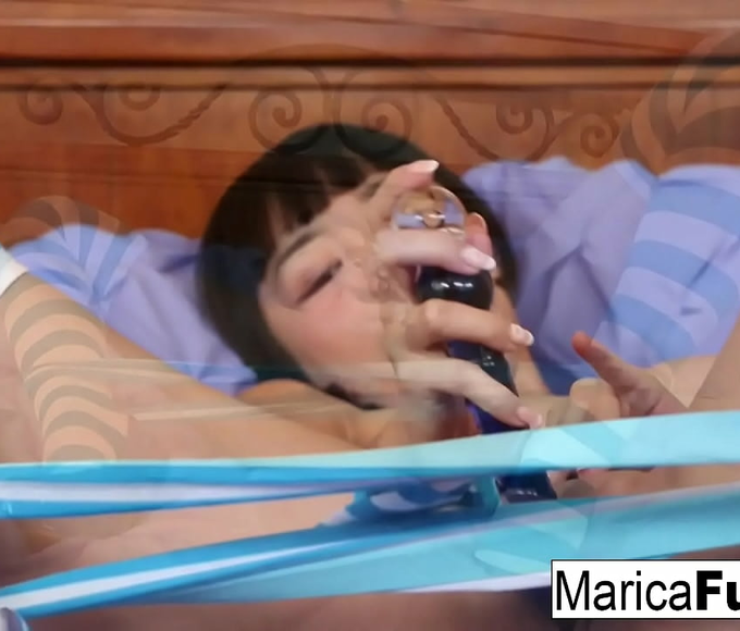 Meet The Luscious Japanese Enchantress Who Takes Herself To The Ultimate Pleasure With A Glass Toy!