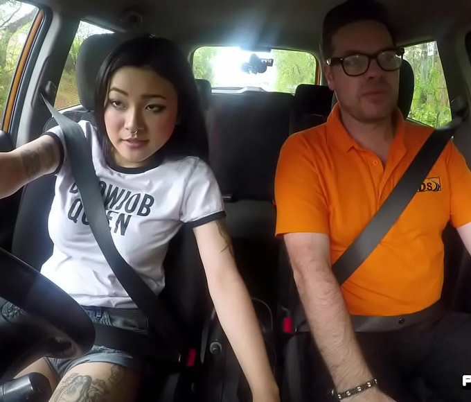 Japanese Beauty's Luscious Pussy Nailed By Her Hot Teacher After Exquisite Blowjob