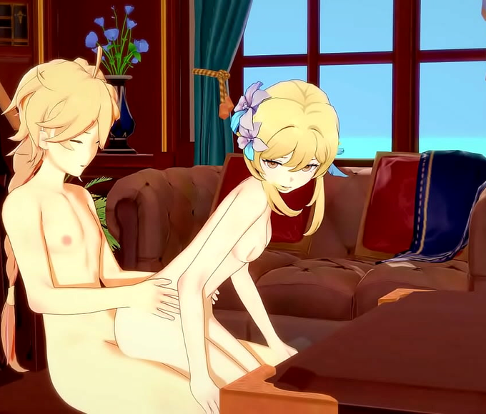 Unleash Your Desires With Genshin Impact's Aether And Lumine In This Mind-Blowing Hentai!