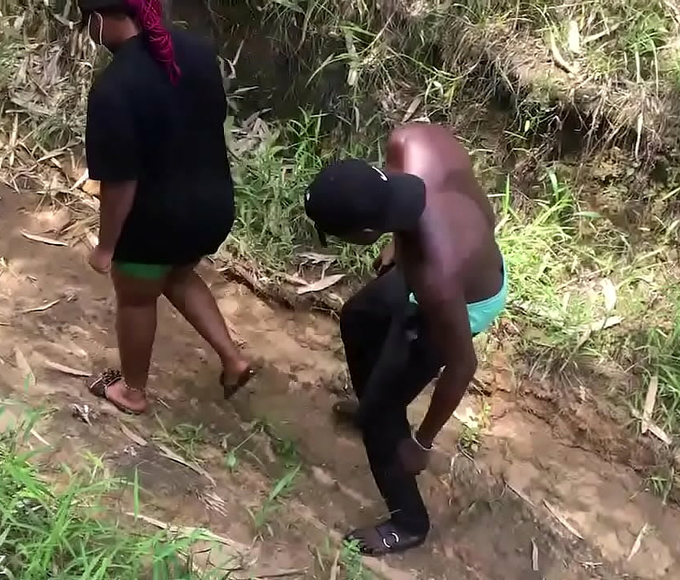 Jav Beauty Gets Fucked At The Bush Track, Later Enjoys Hot Sex Safari In Africa